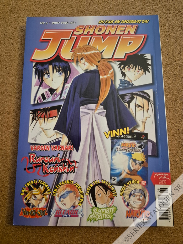 Framsida på Shonen jump #6 (2007)