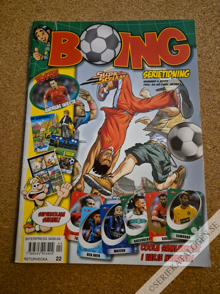 Framsida på Boing #4 (2009)