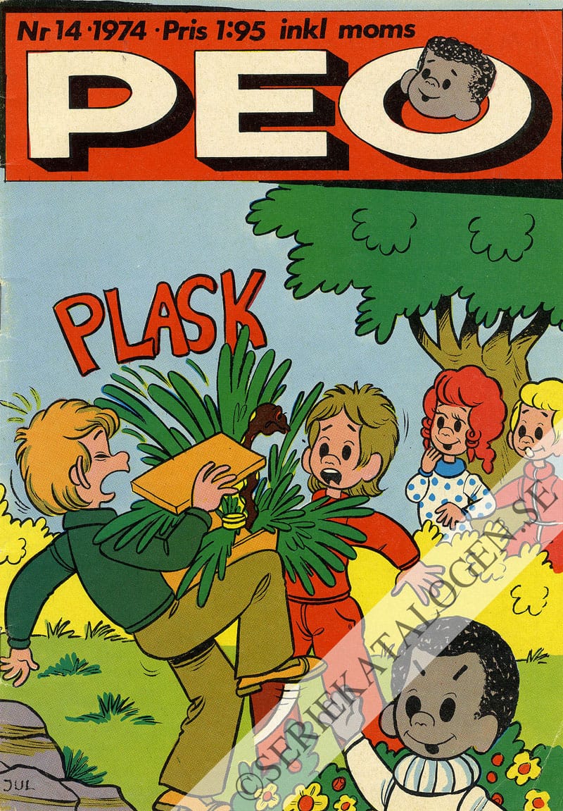 Framsida på Peo #14 (1974)