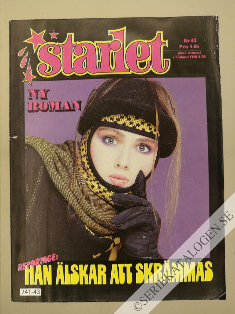 Framsida på Starlet #43 (1984)