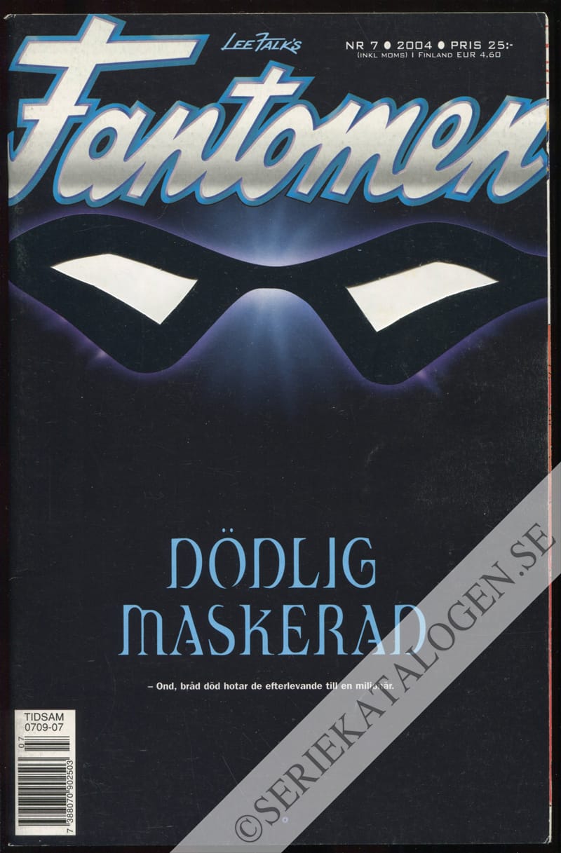Framsida på Fantomen #7 (2004)