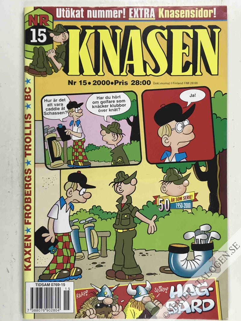 Framsida på Knasen #15 (2000)