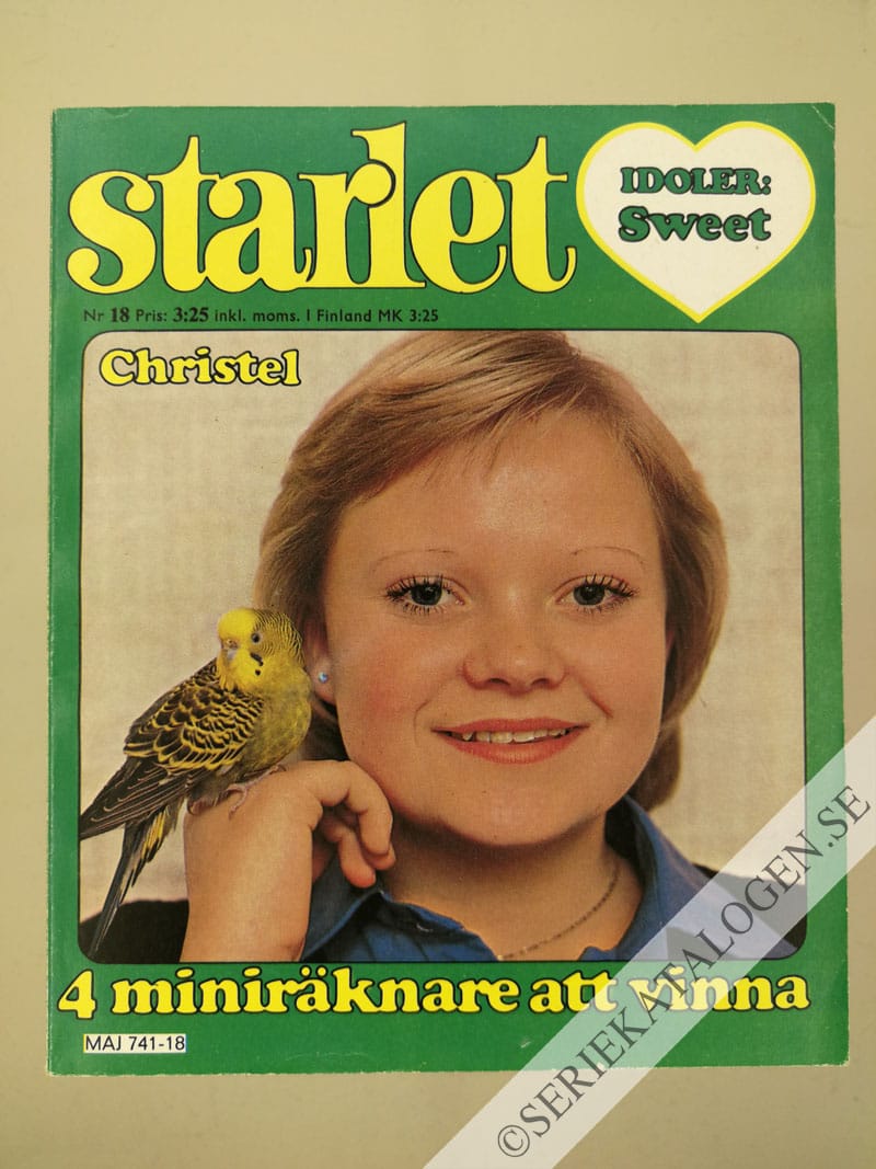 Framsida på Starlet #18 (1978)