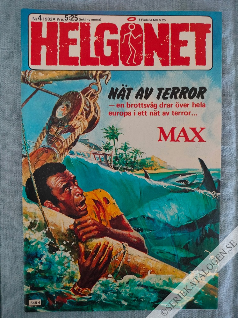 Framsida på Helgonet #4 (1982)