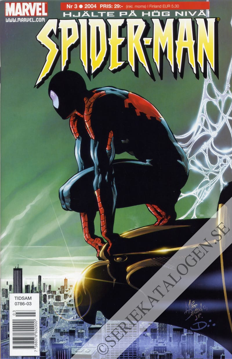 Framsida på Spider-Man #3 (2004)