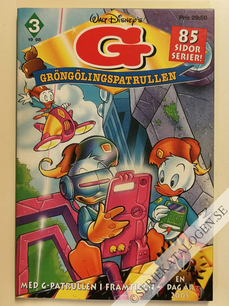 Framsida på Gröngölingspatrullen #3 (1998)