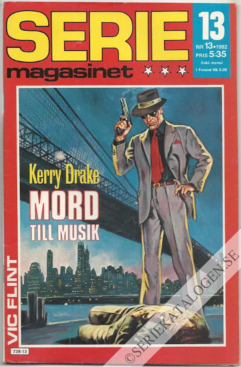 Framsida på Seriemagasinet #13 (1982)