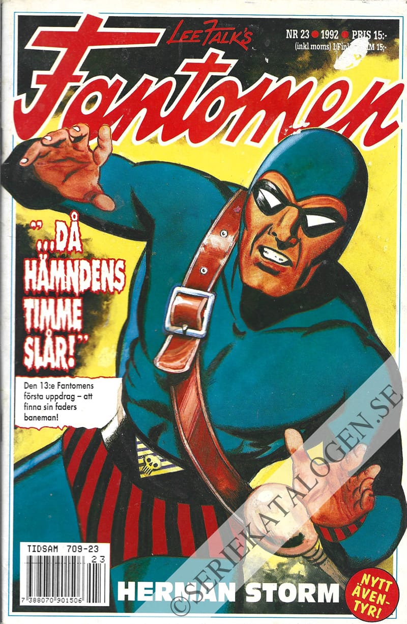 Framsida på Fantomen #23 (1992)