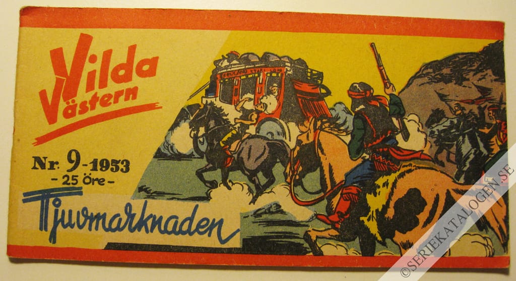 Framsida på Vilda Västern #9 (1953)