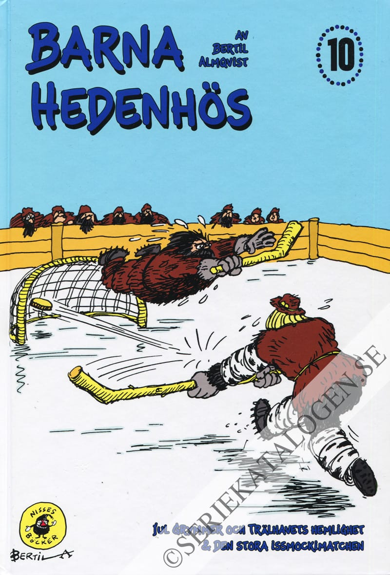 Framsida på Barna Hedenhös Jul Grymmer och Trälhavets hemlighet & Den stora issmockimatchen (2012)