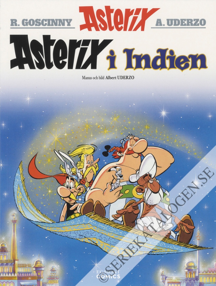 Framsida på Asterix i Indien (2025)