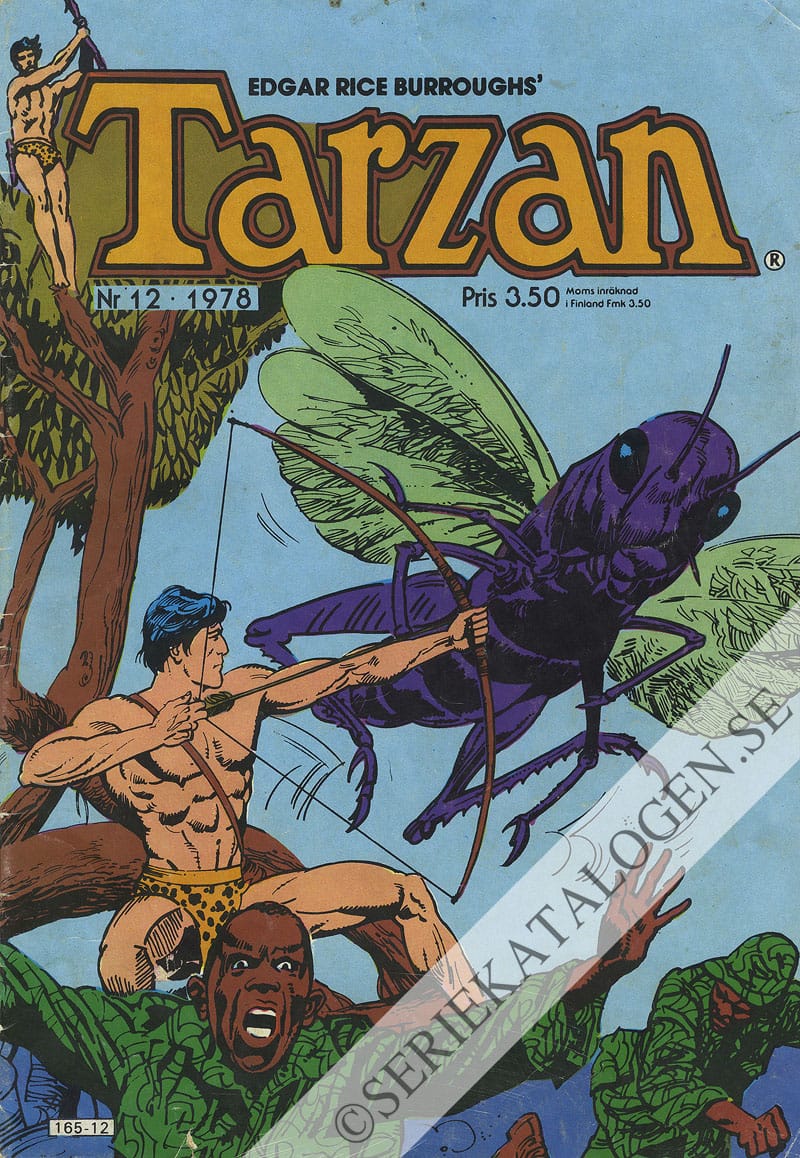 Framsida på Tarzan #12 (1978)