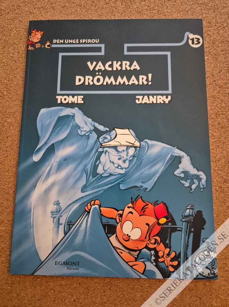 Framsida på Den unge Spirou Vackra drömmar! (2008)
