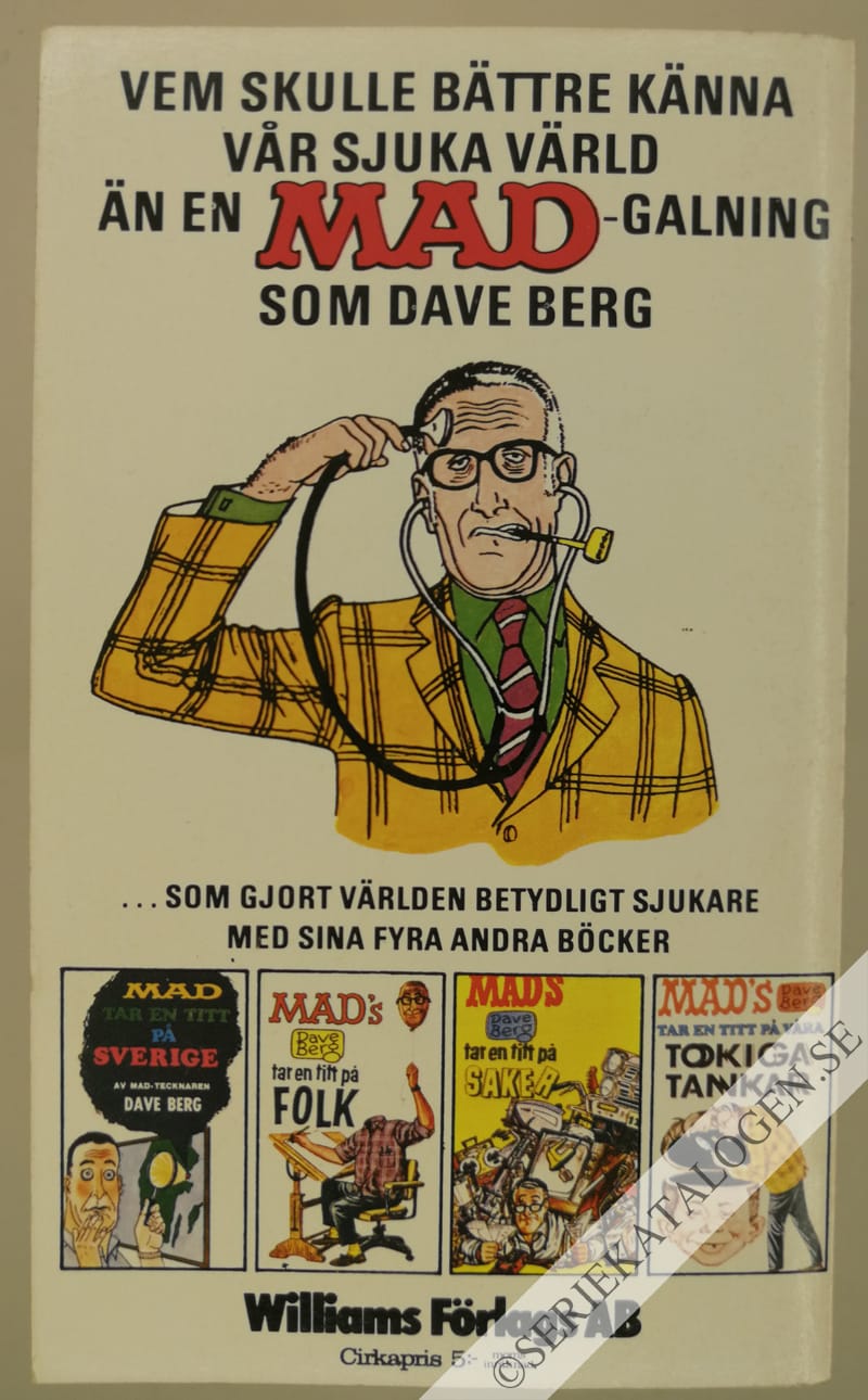 Baksida på Dave Berg tar en titt på vår sjuka (1971)