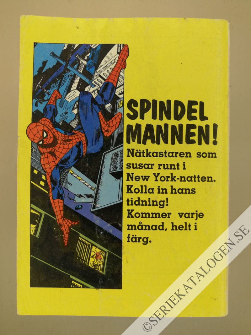 Baksida på Hett uppdrag (1983)