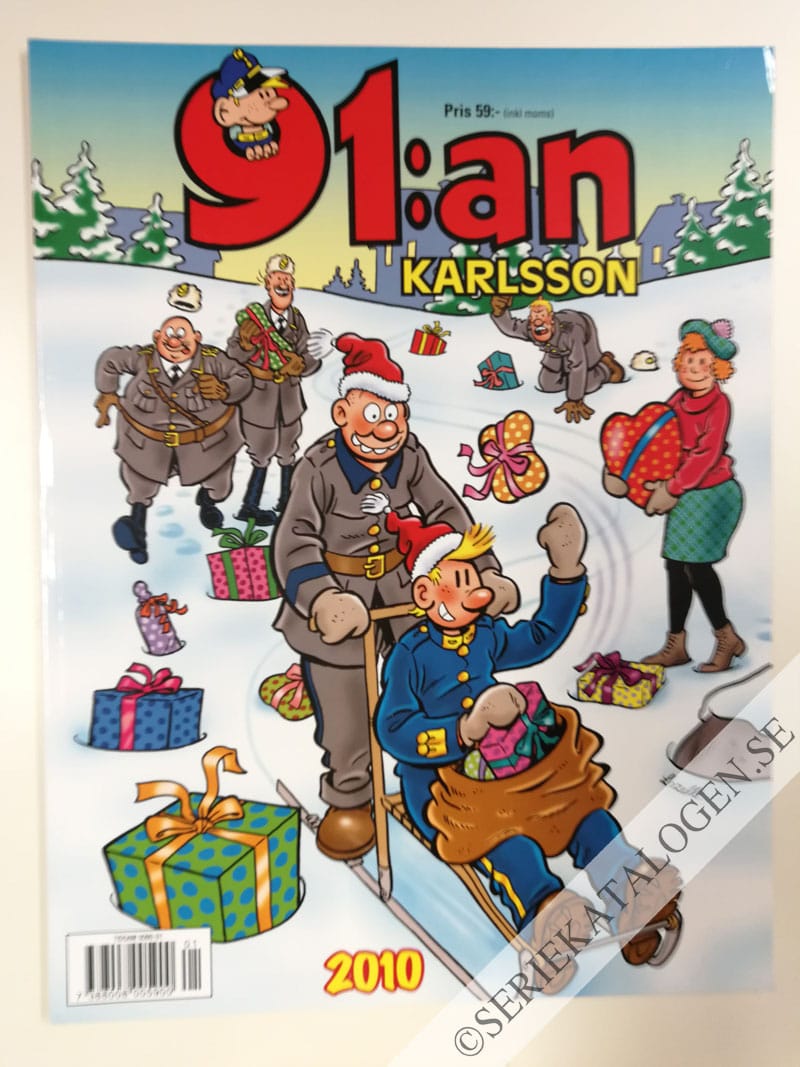Framsida på 91:an Karlsson # (2010)