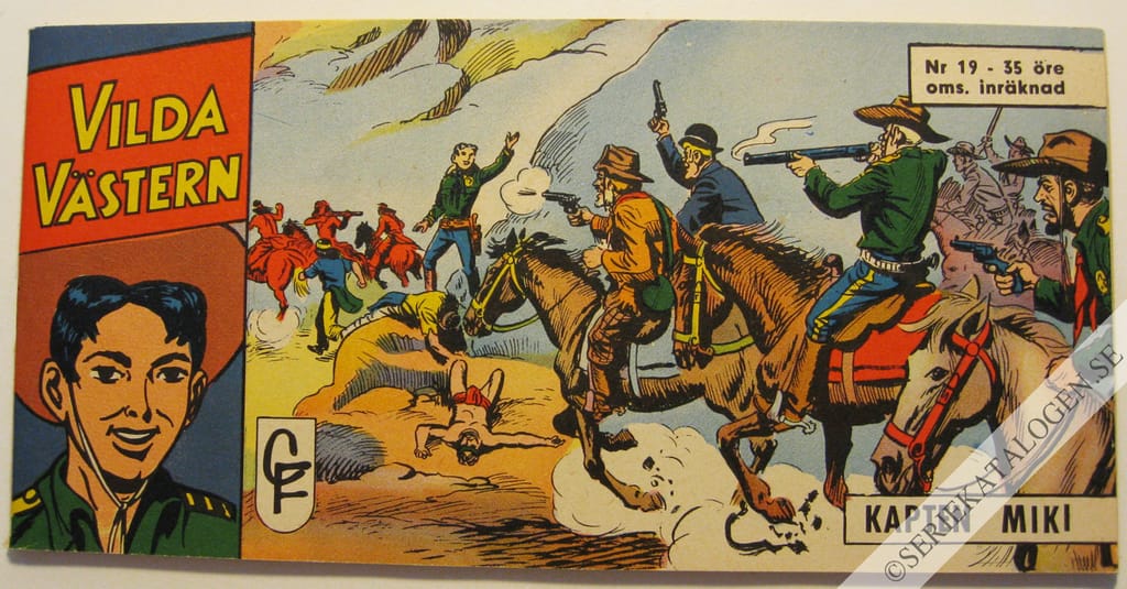 Framsida på Vilda Västern #19 (1963)
