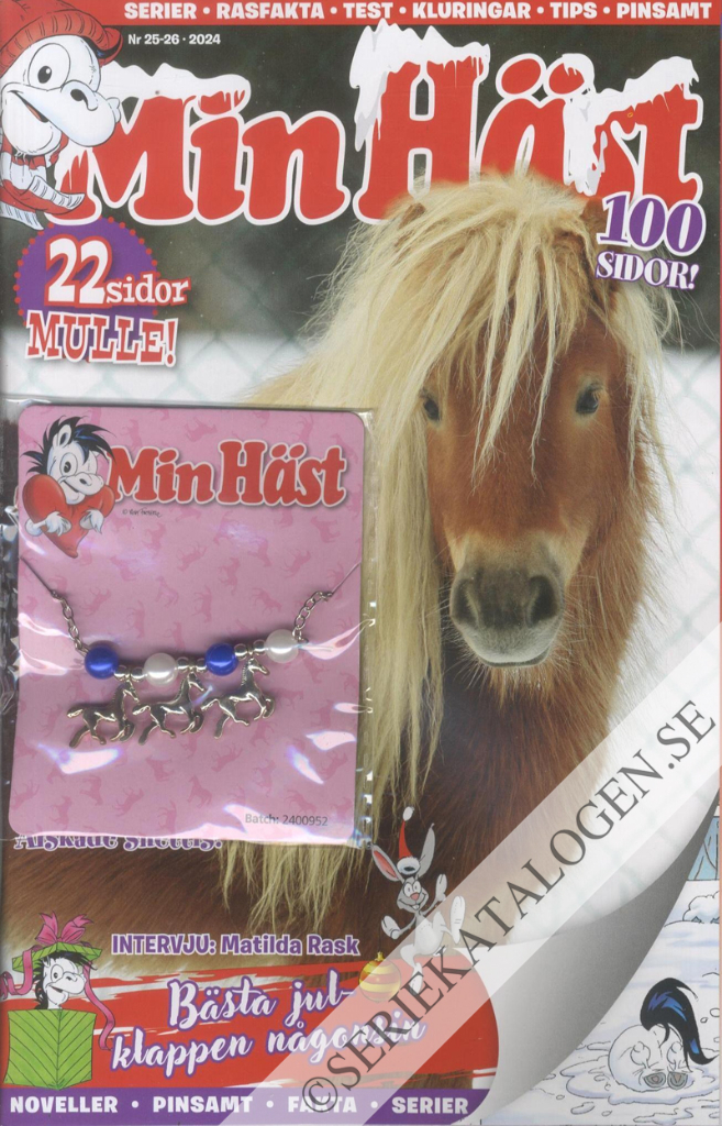 Framsida på Min häst #25-26 (2024)