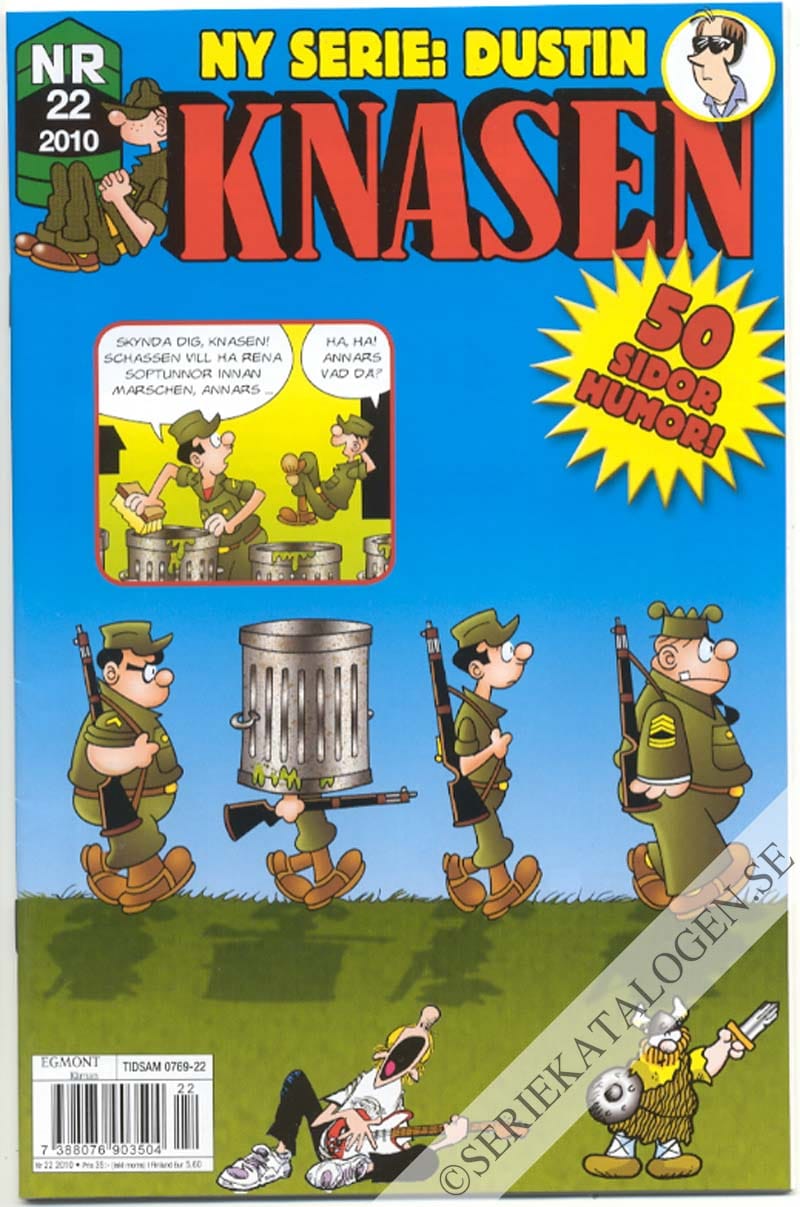 Framsida på Knasen #22 (2010)