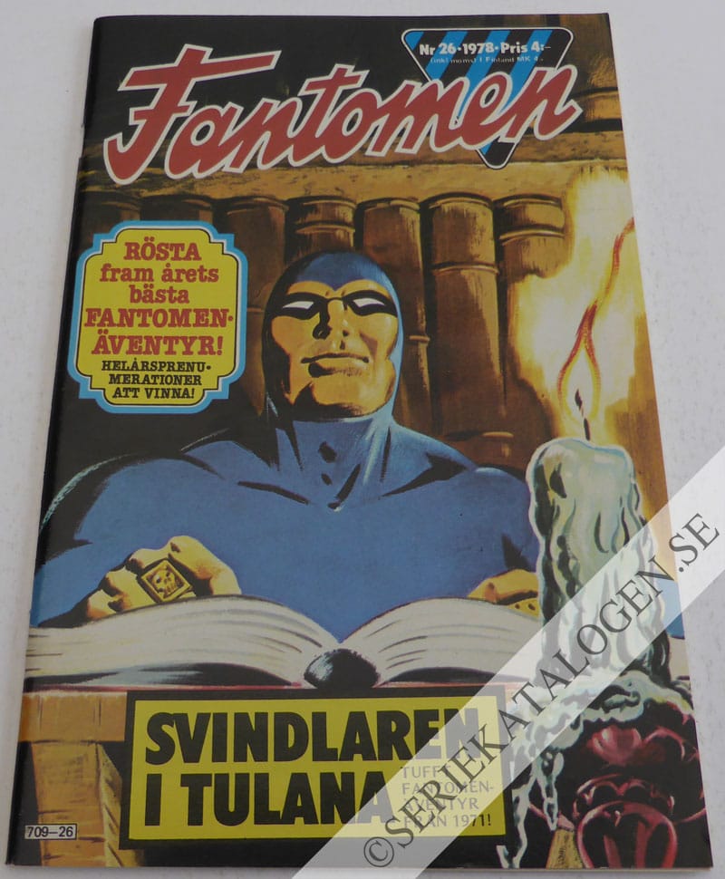 Framsida på Fantomen #26 (1978)