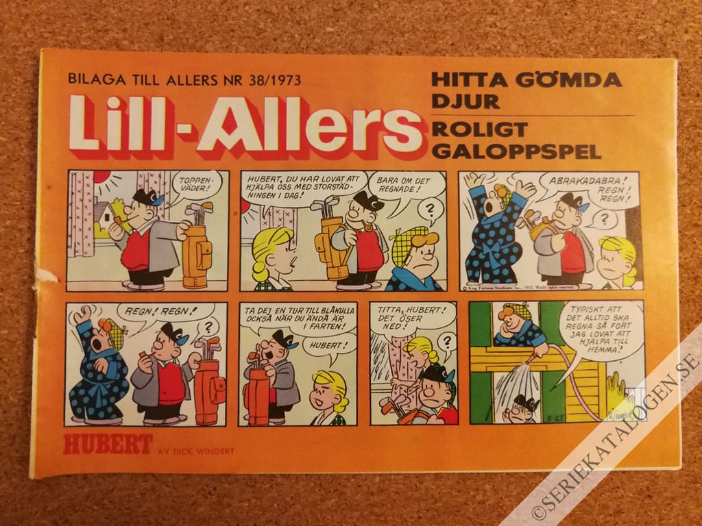 Framsida på Lill-Allers #38 (1973)