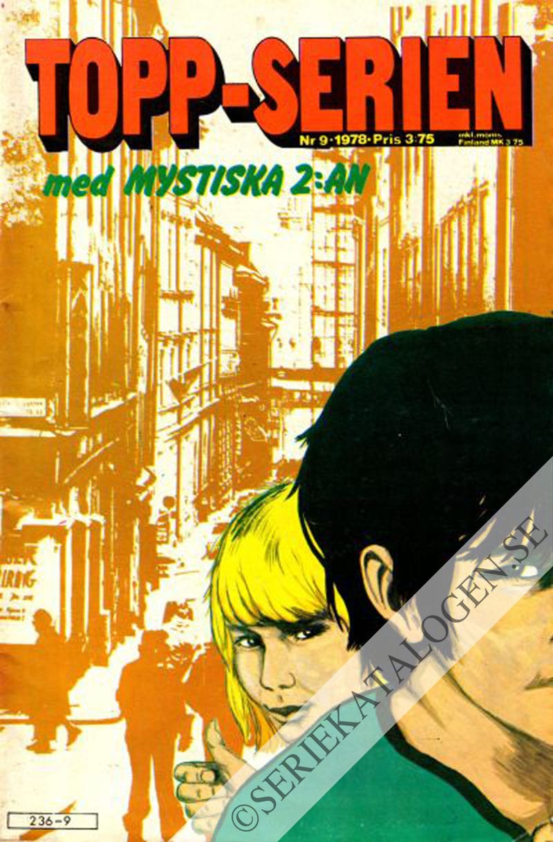 Framsida på Topp-serien #9 (1978)