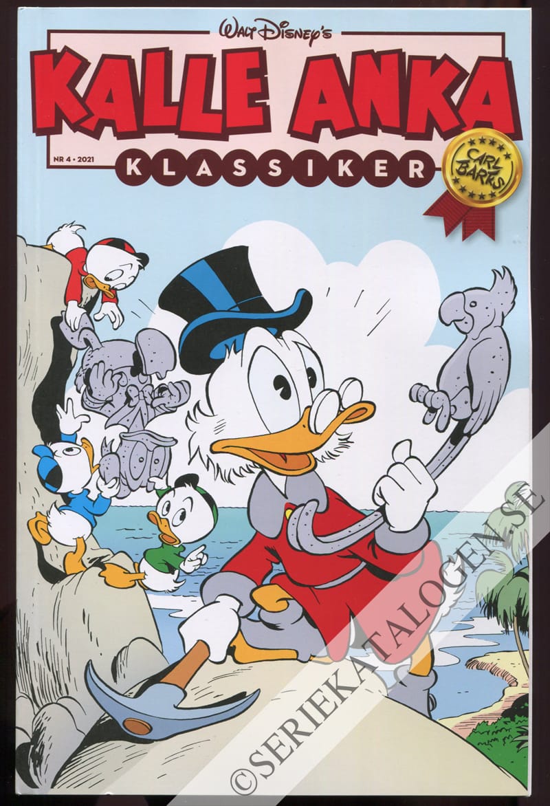 Framsida på Kalle Anka Klassiker #4 (2021)