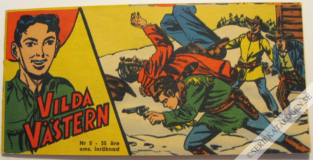 Framsida på Vilda Västern #5 (1963)