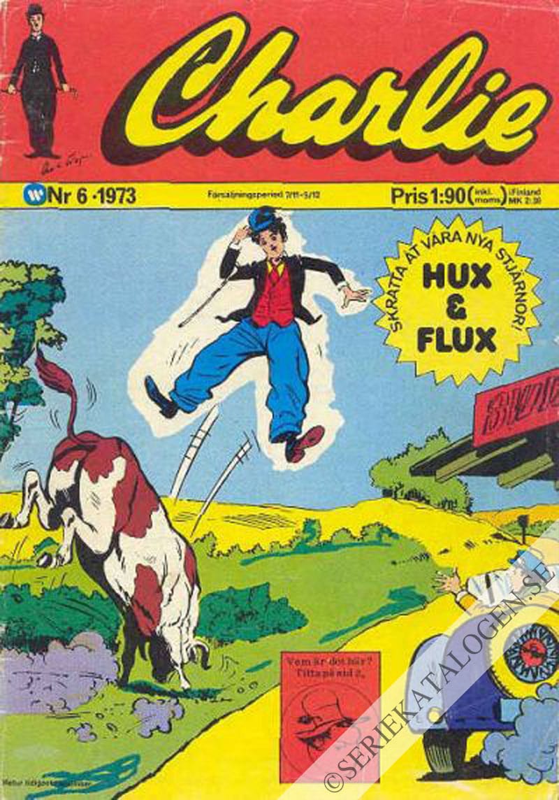 Framsida på Charlie #6 (1973)