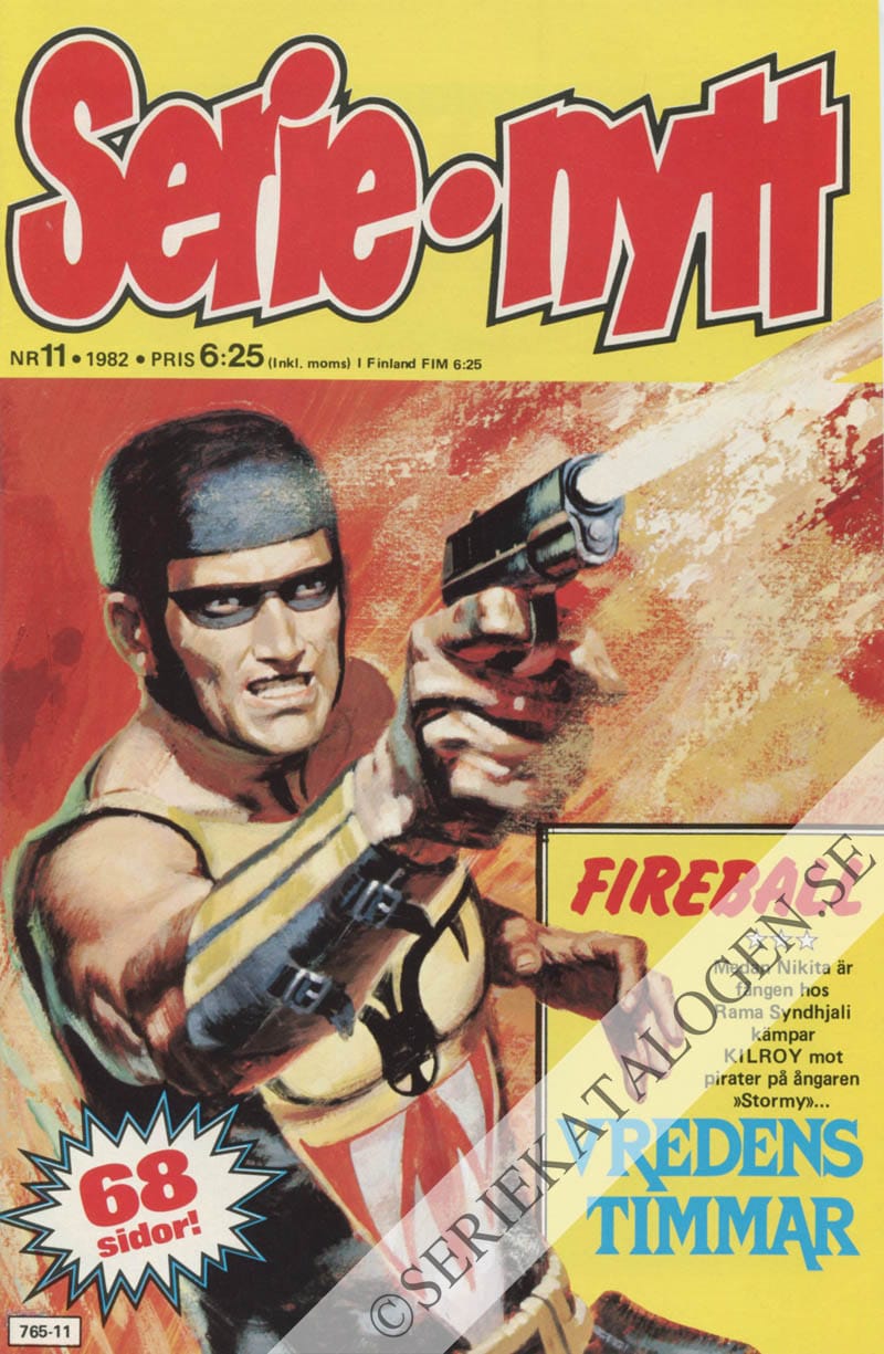 Framsida på Serie-Nytt #11 (1982)