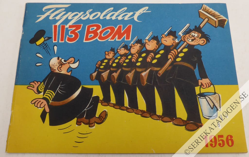 Framsida på Flygsoldat 113 Bom # (1956)