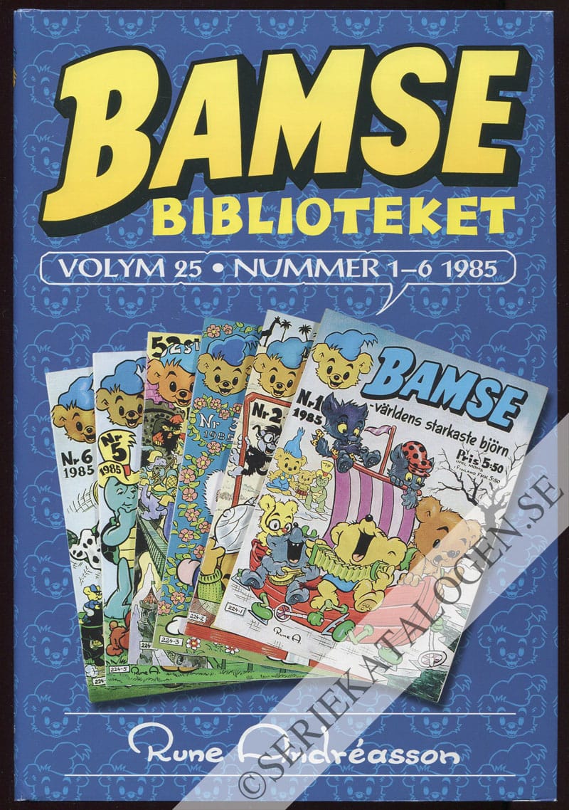 Framsida på Bamsebiblioteket #25 (2008)