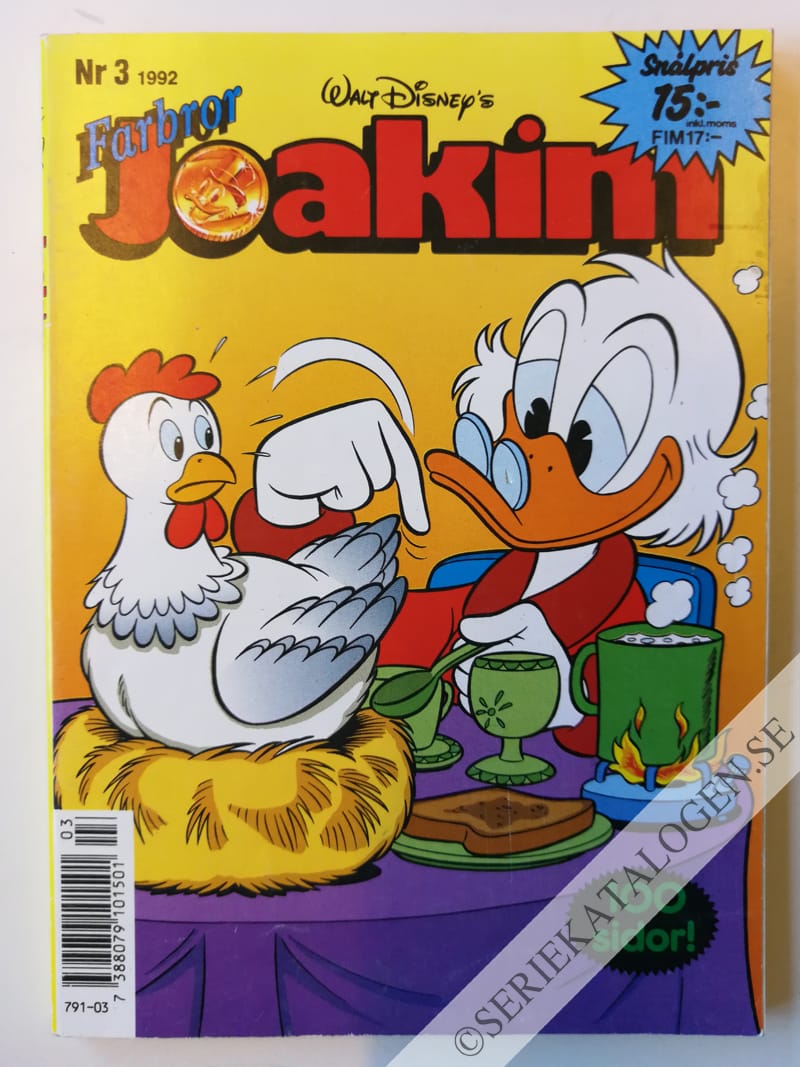 Framsida på Joakim #3 (1992)