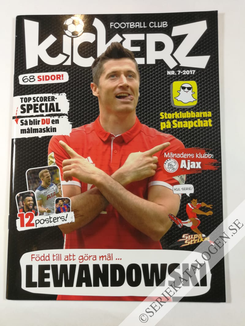 Framsida på Kickerz Football Club #7 (2017)