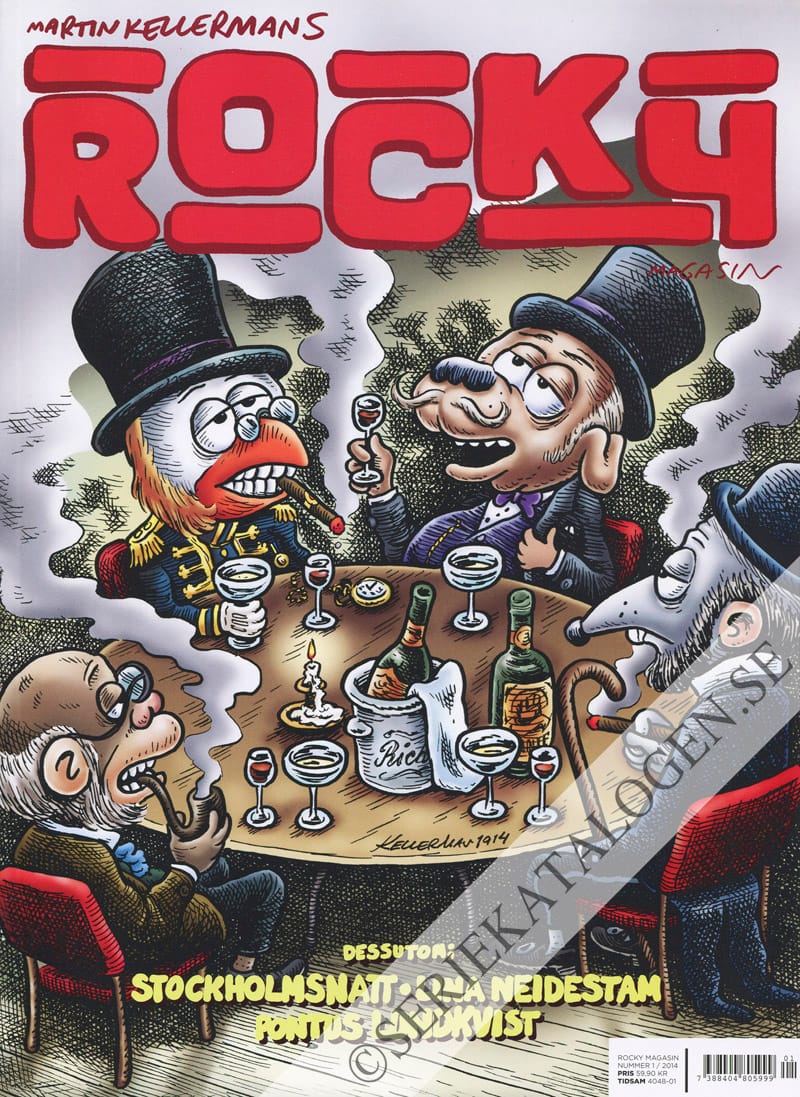 Framsida på Martin Kellermans Rocky #1 (2014)