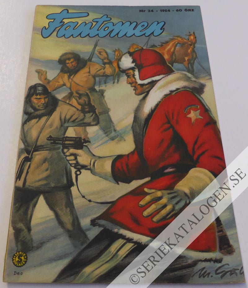 Framsida på Fantomen #24 (1954)