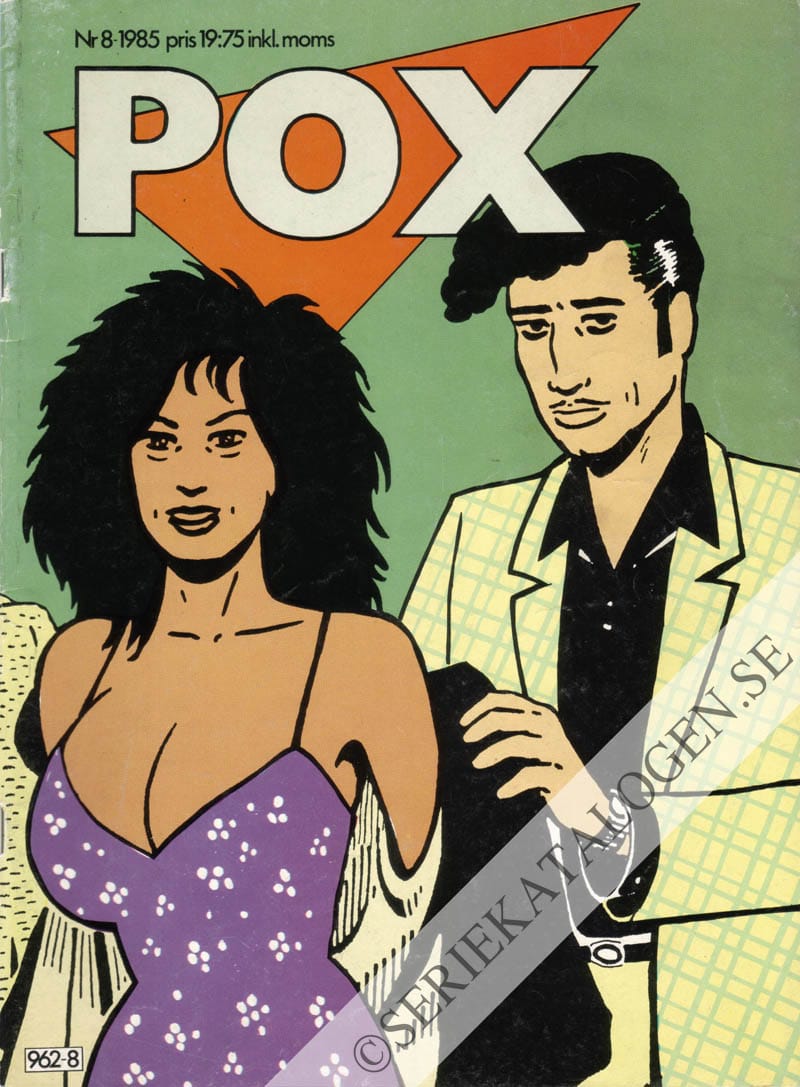 Framsida på Pox #8 (1985)