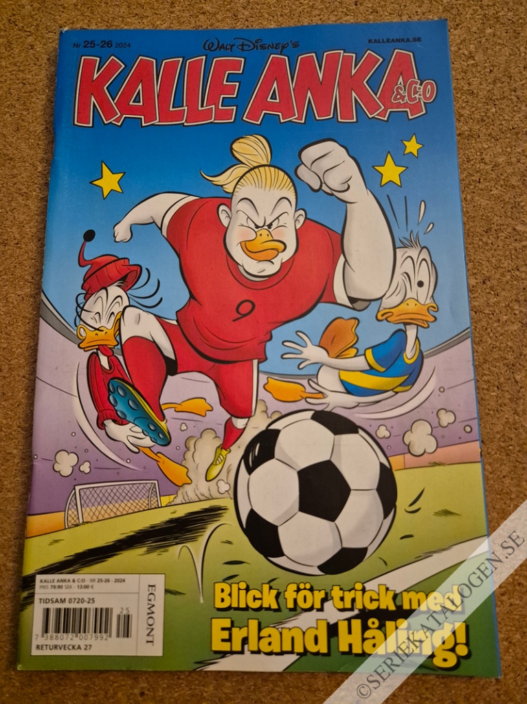 Framsida på Kalle Anka & C:o #25-26 (2024)