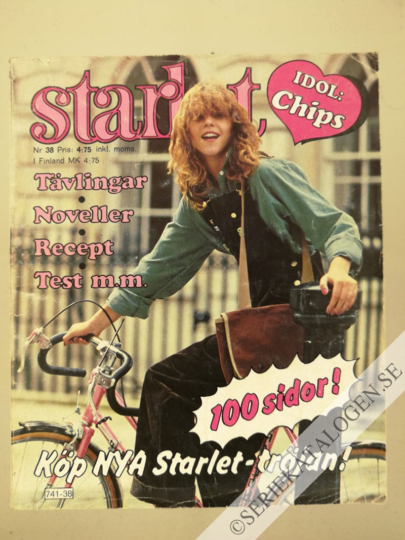 Framsida på Starlet #38 (1980)