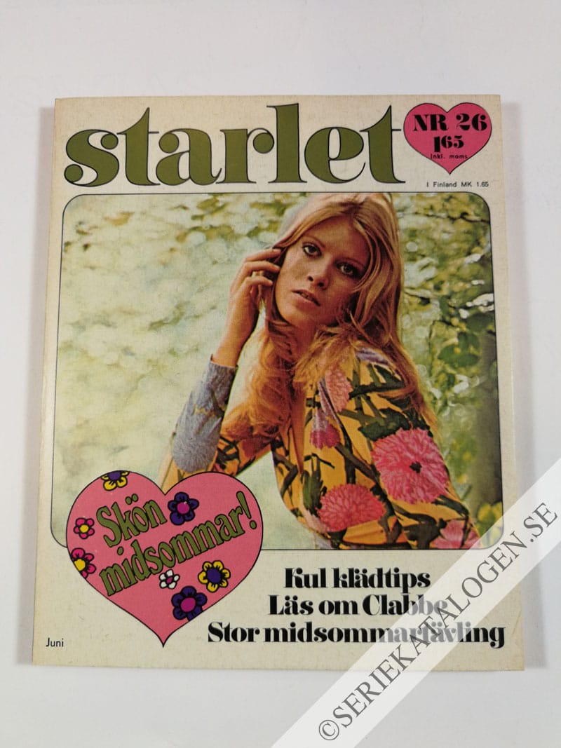 Framsida på Starlet #26 (1971)
