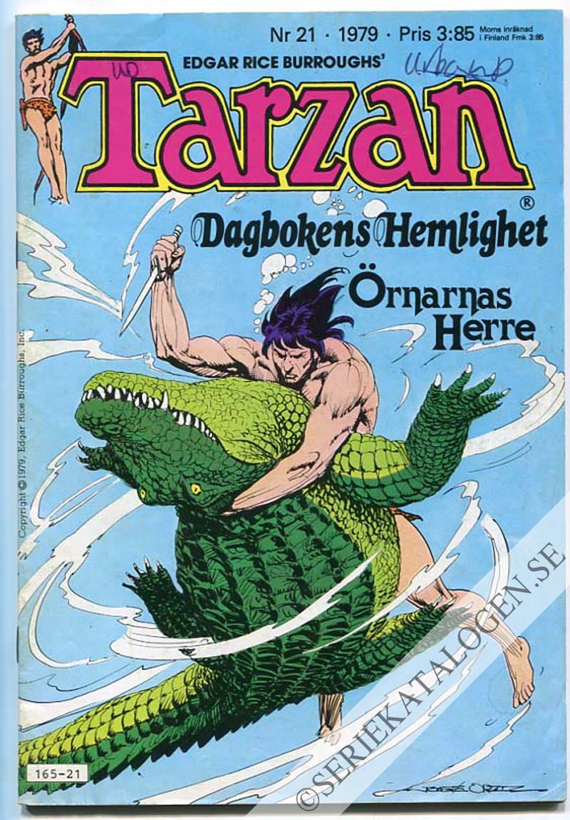 Framsida på Tarzan #21 (1979)