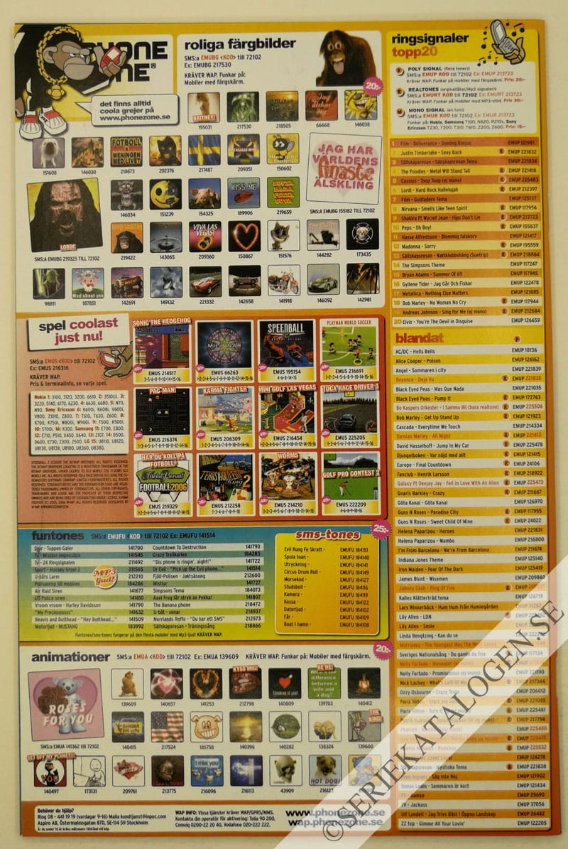 Baksida på Mobil kommunikation (2006)