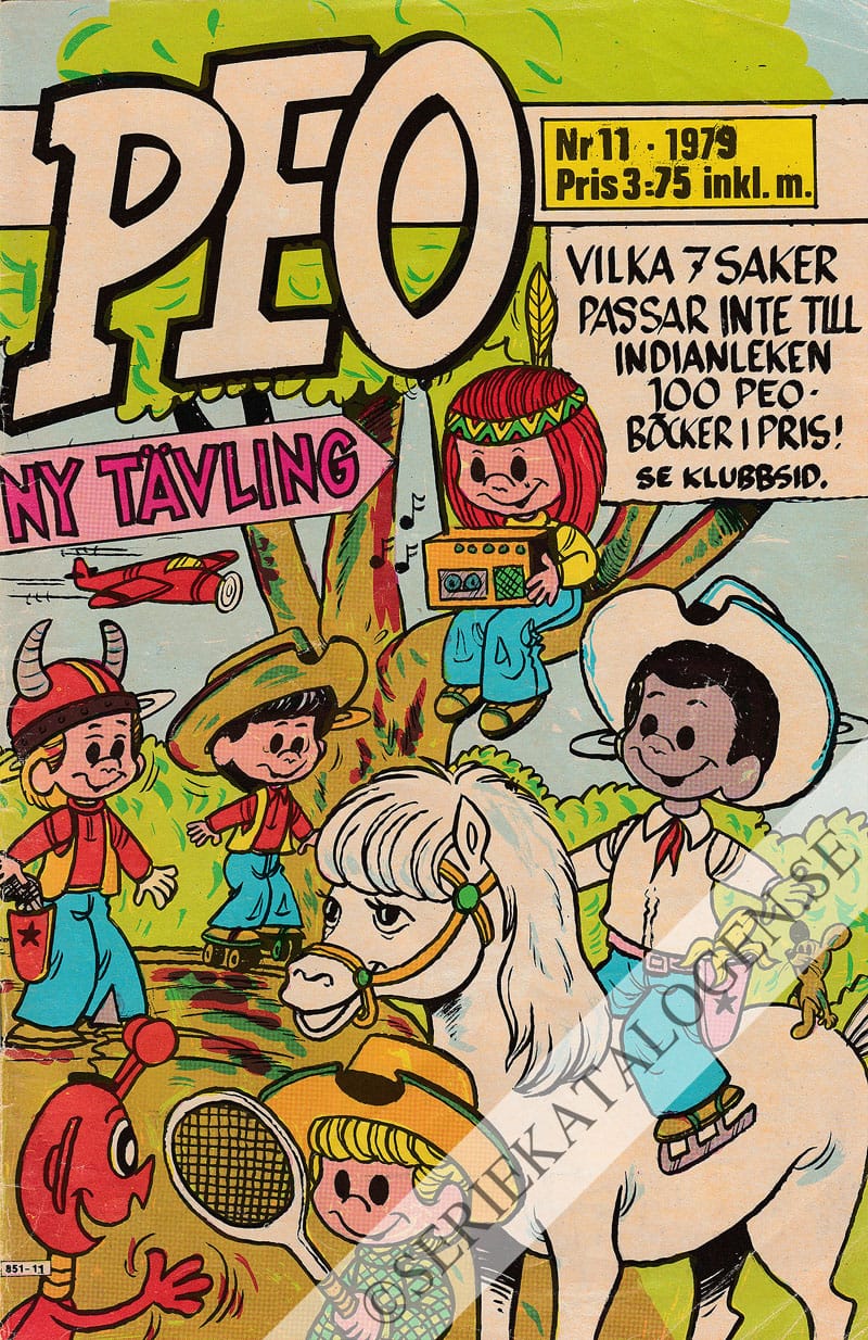 Framsida på Peo #11 (1979)
