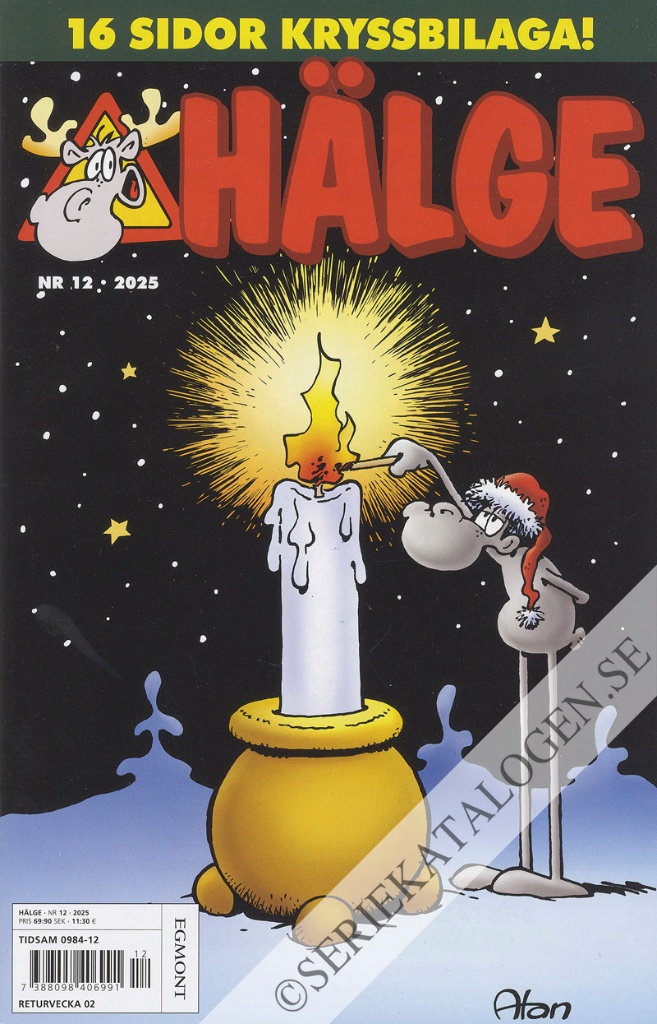 Framsida på Hälge #12 (2025)