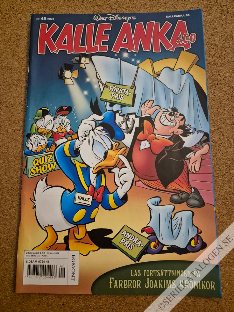 Framsida på Kalle Anka & C:o #46 (2024)