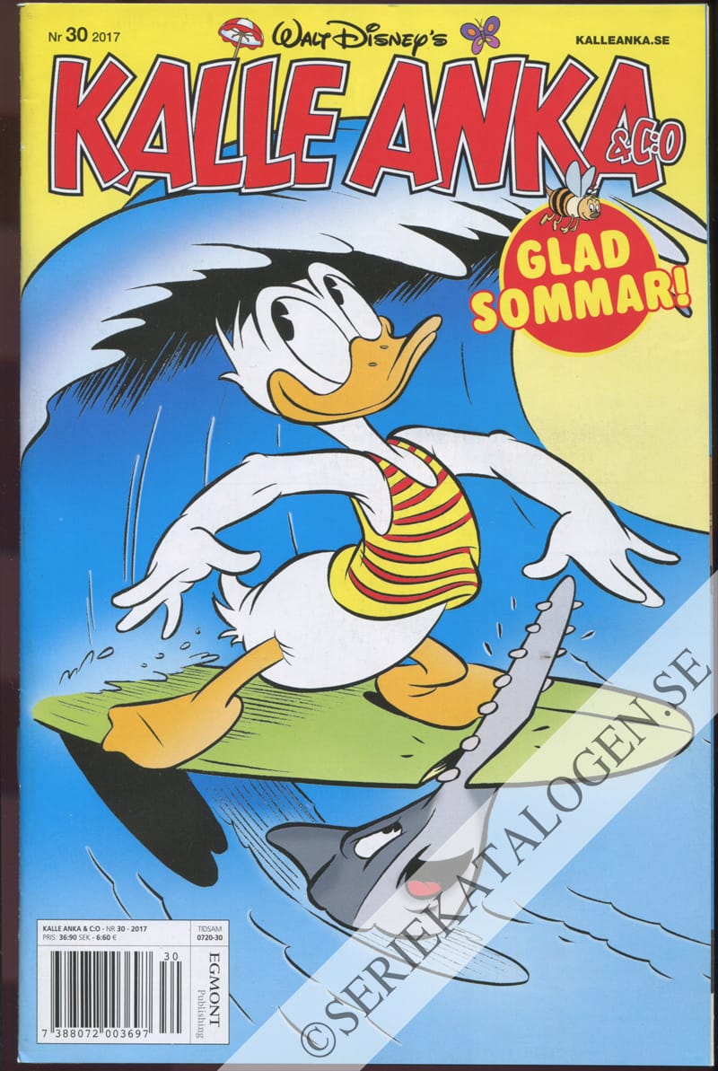 Framsida på Kalle Anka & C:o #30 (2017)