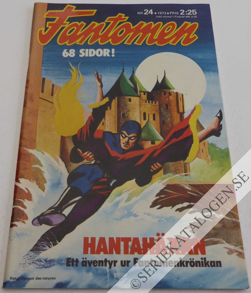 Framsida på Fantomen #24 (1973)