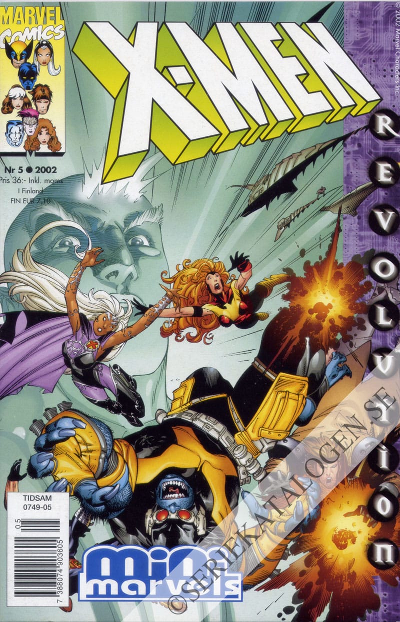 Framsida på X-Men #5 (2002)