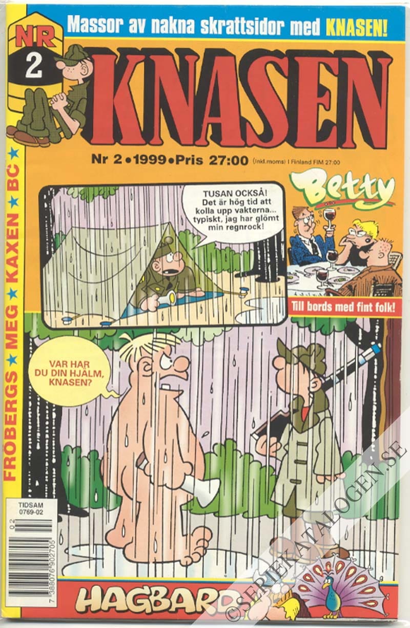 Framsida på Knasen #2 (1999)