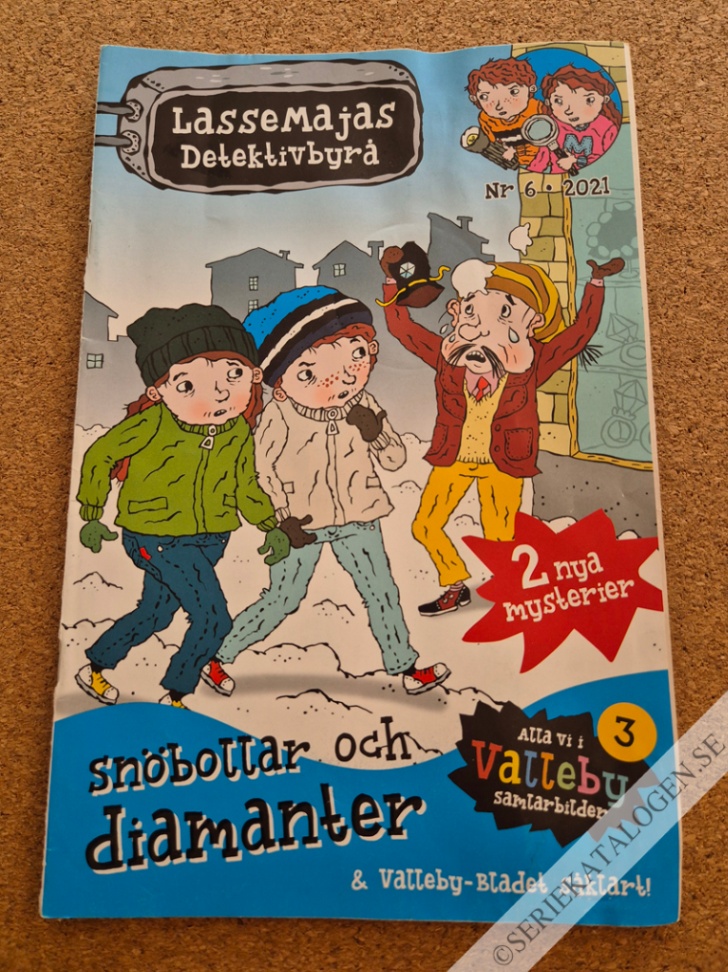 Framsida på LasseMajas detektivbyrå #6 (2021)
